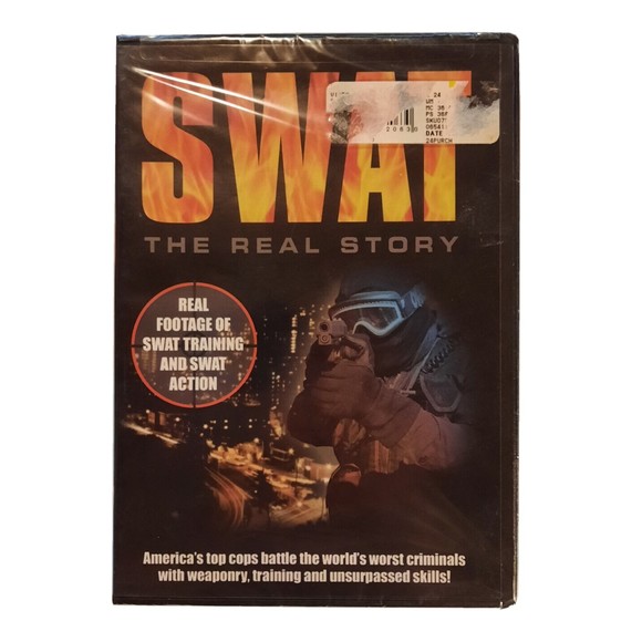 SWAT - The Real Story - Actual Footage of SWAT Team Action & Training DVD NEW - Picture 1 of 7